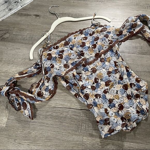 BCBG Silk Flirty Floral Tank - Picture 3 of 8